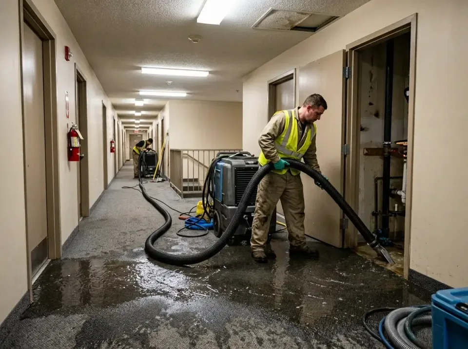 multi-unit-apartment-hallway-f-005 — frequently asked questions, Emergency Burst Pipe Water Extraction & Removal in Abilene,…